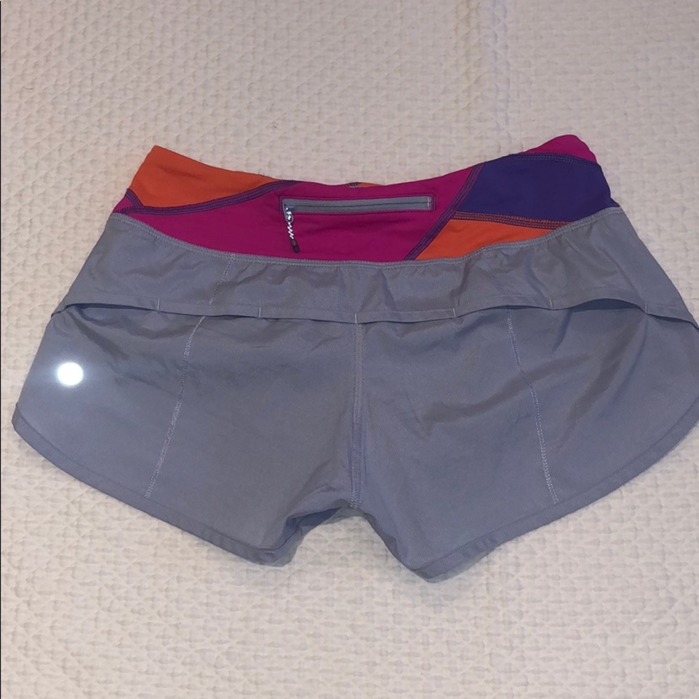Lululemon Speed Shorts EUC 4/xs
